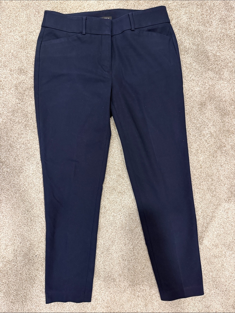LOFT Navy Julie skinny Pants